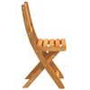 vidaXL Καρέκλα Κήπου 2 pcs Καφέ 36 x 46 x 86 εκ. Μασίφ ξύλο ακακίας