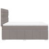 vidaXL &Kappa;&rho;&epsilon;&beta;ά&tau;&iota; Boxspring &mu;&epsilon; &Sigma;&tau;&rho;ώ&mu;&alpha; Taupe 140x200 &epsilon;&kappa;. &Upsilon;&phi;&alpha;&sigma;&mu;ά&tau;&iota;&nu;&omicron;