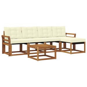 vidaXL &Sigma;&epsilon;&iota;&rho;ά &Kappa;&alpha;&nu;&alpha;&pi;έ &Epsilon;&xi;&omega;&tau;&epsilon;&rho;&iota;&kappa;&omicron;ύ &mu;&epsilon; &mu;&alpha;&xi;&iota;&lambda;ά&rho;&iota; 6 pcs &Phi;&upsilon;&sigma;&iota;&kappa;ό &kappa;&alpha;&iota; &Kappa;&rho;έ&mu;&alpha;