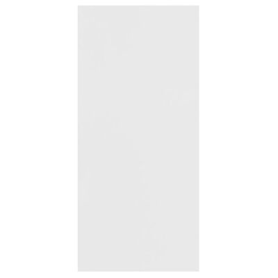 vidaXL Ραφιέρα/Βιβλιοθήκη Λευκή 66 x 30 x 130 εκ. από Μοριοσανίδα