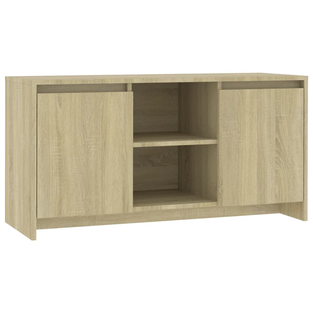 vidaXL Έπιπλο Τηλεόρασης Sonoma Δρυς 102x37,5x52,5 εκ. Επεξεργ. Ξύλο