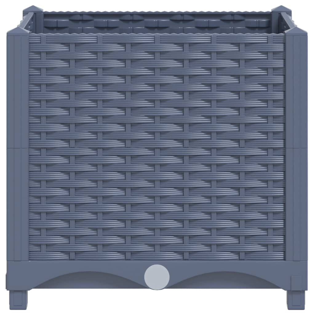 vidaXL Ζαρντινιέρα 40 x 40 x 38 εκ. από Πολυπροπυλένιο