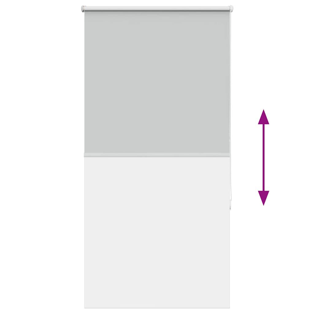 vidaXL Ρολέρ Μπλακάουτ ανοιχτό γκρι 65x175 cm Πλάτος υφάσματος 60,7cm