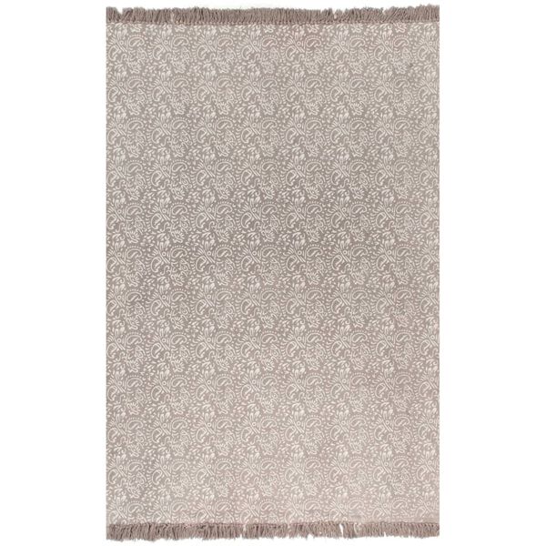 vidaXL &Kappa;&iota;&lambda;ί&mu;&iota; &mu;&epsilon; &Sigma;&chi;έ&delta;&iota;&alpha; Taupe 160 x 230 &epsilon;&kappa;. &Beta;&alpha;&mu;&beta;&alpha;&kappa;&epsilon;&rho;ό