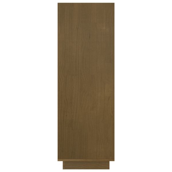 vidaXL Βιβλιοθήκη/Διαχωριστικό Χώρου Μελί 80x35x103 εκ. Μασίφ Πεύκο