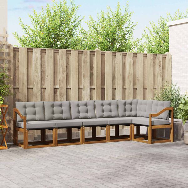 vidaXL &Sigma;&epsilon;&iota;&rho;ά &Kappa;&alpha;&nu;&alpha;&pi;έ &Epsilon;&xi;&omega;&tau;&epsilon;&rho;&iota;&kappa;&omicron;ύ 6 pcs &Phi;&upsilon;&sigma;&iota;&kappa;ό &kappa;&alpha;&iota; &Alpha;&nu;&omicron;&iota;&chi;&tau;ό &Gamma;&kappa;&rho;&iota;