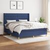 vidaXL &Kappa;&rho;&epsilon;&beta;ά&tau;&iota; Boxspring &mu;&epsilon; &Sigma;&tau;&rho;ώ&mu;&alpha; &Mu;&pi;&lambda;&epsilon; 180x200 &epsilon;&kappa;. &Upsilon;&phi;&alpha;&sigma;&mu;ά&tau;&iota;&nu;&omicron;