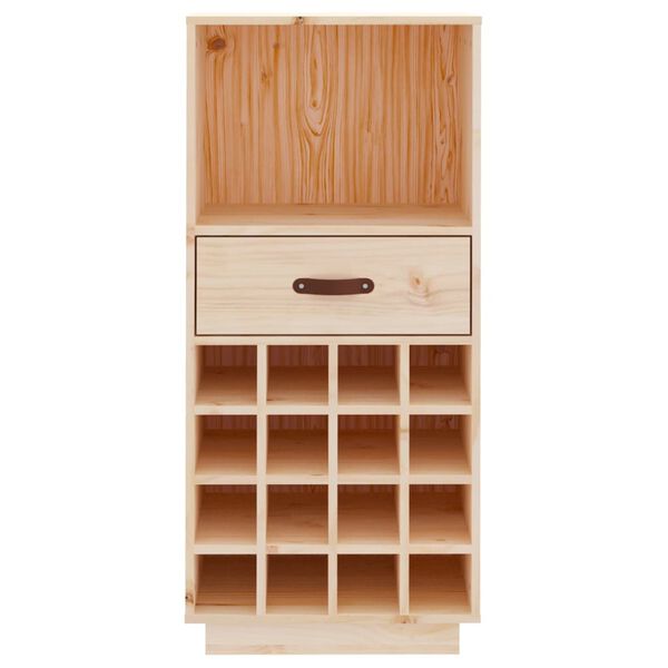 vidaXL Κάβα Κρασιών 45 x 34 x 100 εκ. από Μασίφ Ξύλο Πεύκου