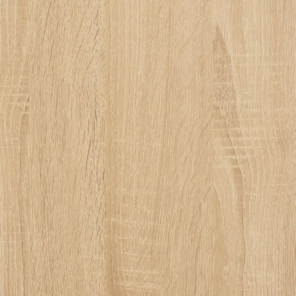 vidaXL Μπουντουάρ με Καθρέφτη Sonoma Δρυς 90x50x132,5 εκ. Επεξ. Ξύλο