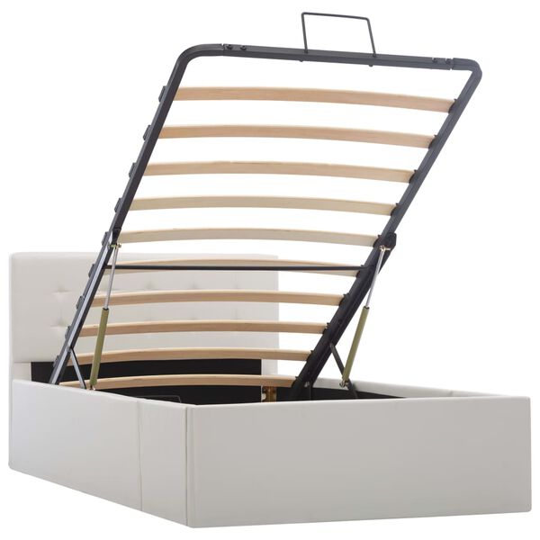 vidaXL &Pi;&lambda;&alpha;ί&sigma;&iota;&omicron; &Kappa;&rho;&epsilon;&beta;&alpha;&tau;&iota;&omicron;ύ &mu;&epsilon; &Alpha;&pi;&omicron;&theta;&eta;&kappa;. &Chi;ώ&rho;&omicron; &Lambda;&epsilon;&upsilon;&kappa;ό 100x200 &epsilon;&kappa;. &Sigma;&upsilon;&nu;&theta;. &Delta;έ&rho;&mu;&alpha;