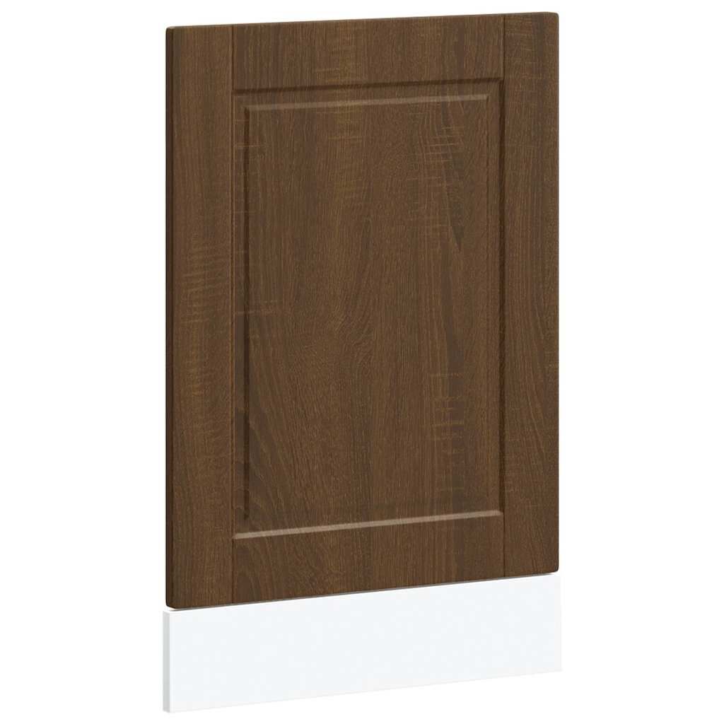vidaXL Πίνακας πλυντηρίου πιάτων Porto Δρυς καφέ 45x1,5x67 cm