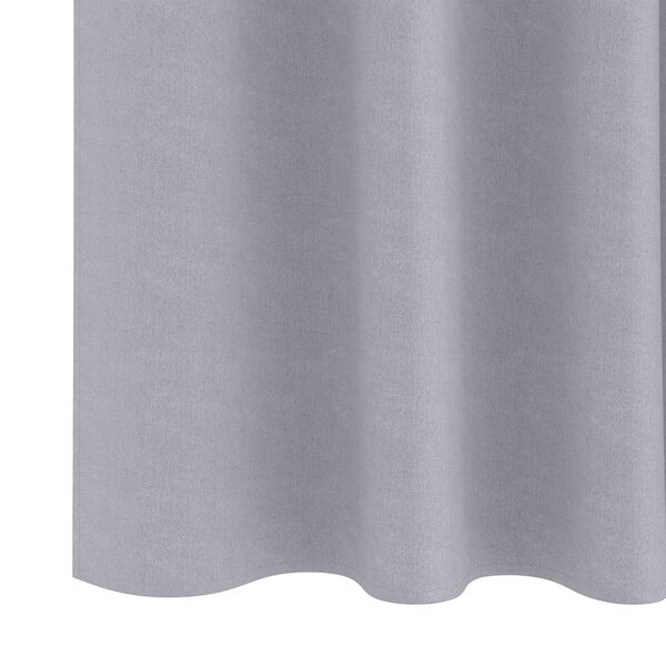 vidaXL Κουρτίνες 2 pcs Μεταλλικό Γκρι 245 x 140 εκ. Πολυεστέρας