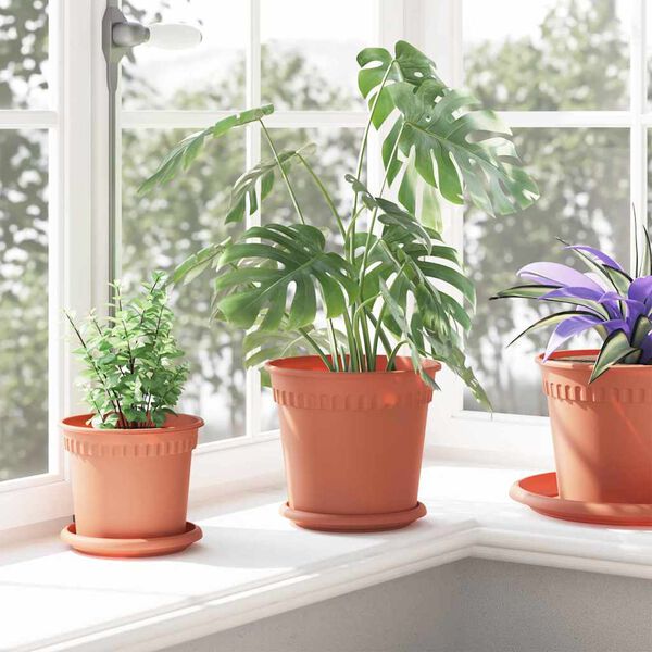 vidaXL &Sigma;&tau;&rho;&omicron;&gamma;&gamma;&upsilon;&lambda;ή &Gamma;&lambda;ά&sigma;&tau;&rho;&alpha; &Lambda;&omicron;&upsilon;&lambda;&omicron;&upsilon;&delta;&iota;ώ&nu; 6 pcs &Kappa;&epsilon;&rho;&alpha;&mu;&iota;&delta;ί &Oslash; 19 x 16 &epsilon;&kappa;