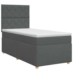 vidaXL &Kappa;&rho;&epsilon;&beta;ά&tau;&iota; box spring &mu;&epsilon; &sigma;&tau;&rho;ώ&mu;&alpha; &Sigma;&kappa;&omicron;ύ&rho;&omicron; &Gamma;&kappa;&rho;&iota; &Mu;&omicron;&nu;ό Ύ&phi;&alpha;&sigma;&mu;&alpha;