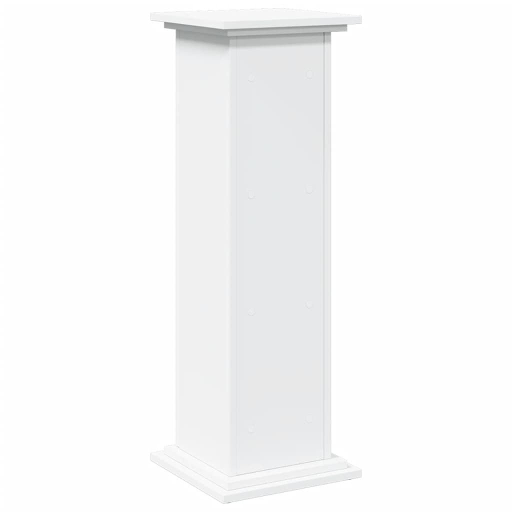 vidaXL Βάση Οθόνης με Αποθ. Λευκή 31x30x90 εκ. Επεξεργασμένο Ξύλο