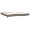 vidaXL &Kappa;&rho;&epsilon;&beta;ά&tau;&iota; Boxspring &mu;&epsilon; &Sigma;&tau;&rho;ώ&mu;&alpha; & LED &Sigma;&kappa;.&Gamma;&kappa;&rho;&iota; 200x200&epsilon;&kappa;. &Upsilon;&phi;&alpha;&sigma;&mu;ά&tau;&iota;&nu;&omicron;