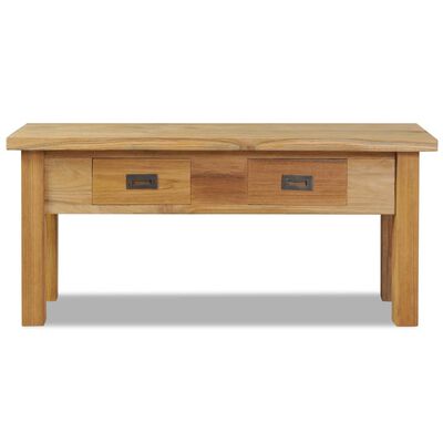 vidaXL Πάγκος Χολ 90 x 30 x 40 εκ. από Μασίφ Ξύλο Teak