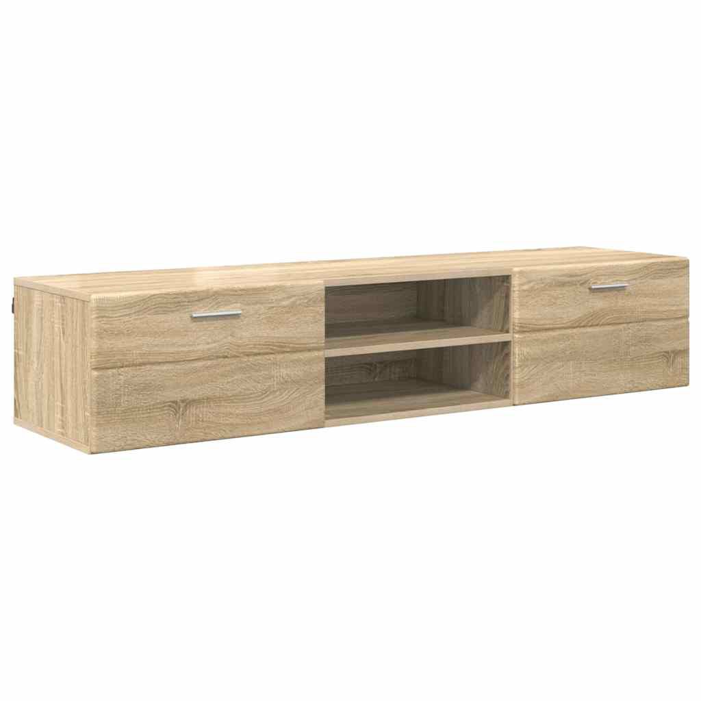 vidaXL Ντουλάπι TV Sonoma Δρυς 150 x 39 x 30 εκ Επεξεργασμένο ξύλο