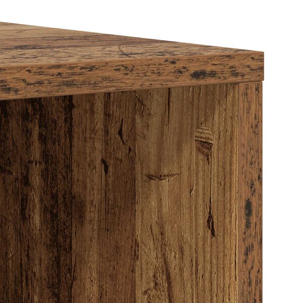 vidaXL Σετ επίπλου τηλεόρασης 2 pcs Παλιό ξύλο 72 x 35 x 36.5 cm