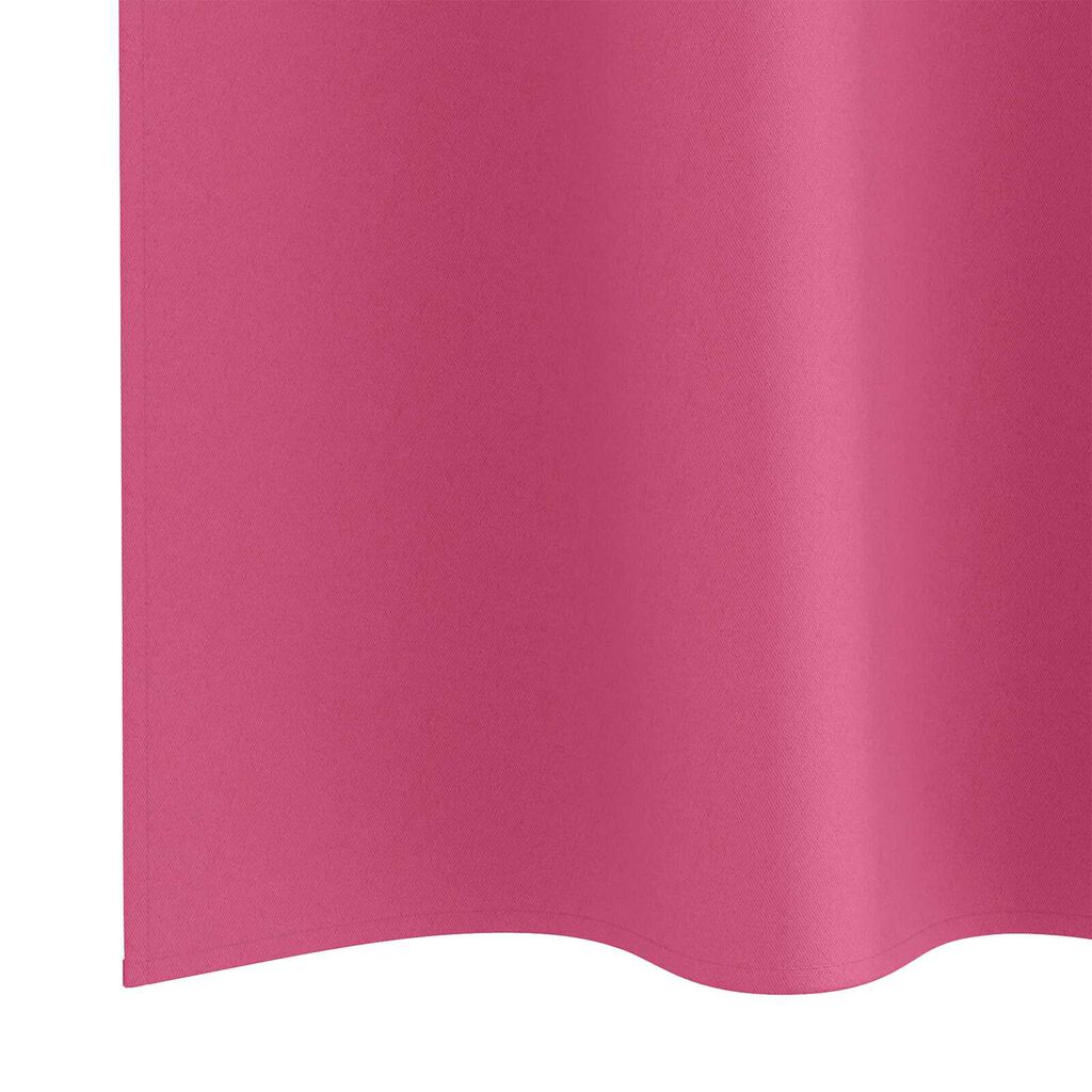 vidaXL Κουρτίνες 2 pcs Φωτεινό Ροζ 225 x 140 εκ. Πολυεστέρας