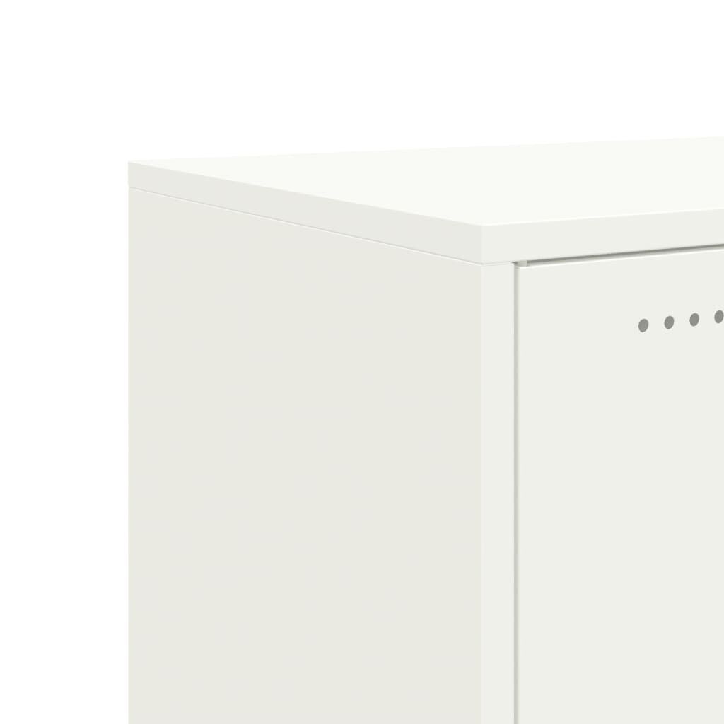 vidaXL Ντουλάπι Ροζ 100,5x39x72 εκ. από Χάλυβα