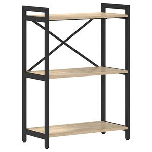vidaXL &Rho;ά&phi;&iota; &Beta;&iota;&beta;&lambda;ί&omega;&nu; 60 x 30 x 85 cm &Epsilon;&pi;&epsilon;&xi;&epsilon;&rho;&gamma;&alpha;&sigma;&mu;έ&nu;&omicron; &Xi;ύ&lambda;&omicron; &Delta;&rho;ύ&sigmaf; Sonoma