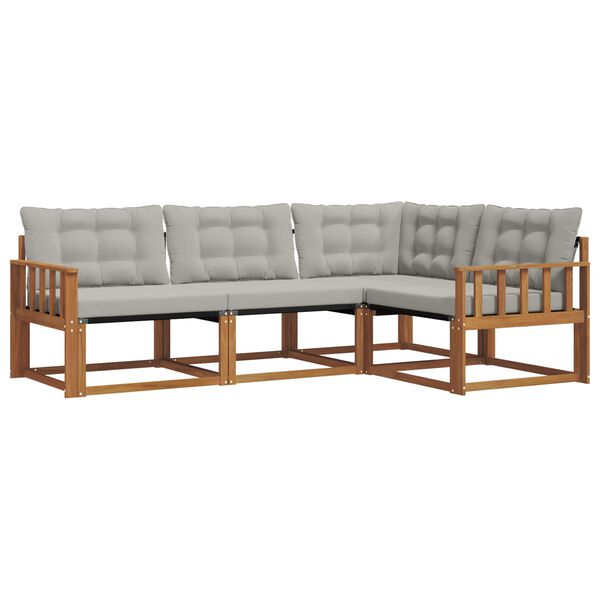 vidaXL &Sigma;&epsilon;&iota;&rho;ά &Kappa;&alpha;&nu;&alpha;&pi;έ &Epsilon;&xi;&omega;&tau;&epsilon;&rho;&iota;&kappa;&omicron;ύ 4 pcs &Phi;&upsilon;&sigma;&iota;&kappa;ό &kappa;&alpha;&iota; &Alpha;&nu;&omicron;&iota;&chi;&tau;ό &Gamma;&kappa;&rho;&iota;