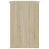 vidaXL Γραφείο Χρώμα Sonoma Δρυς 100 x 50 x 76 εκ. από Επεξ. Ξύλο