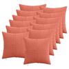 vidaXL &Kappa;ά&lambda;&upsilon;&mu;&mu;&alpha; &Mu;&alpha;&xi;&iota;&lambda;&alpha;&rho;&iota;&omicron;ύ 12 pcs ALMELO &Kappa;ό&kappa;&kappa;&iota;&nu;&omicron; &Pi;&omicron;&rho;&tau;&omicron;&kappa;&alpha;&lambda;ί 50 x 50 cm