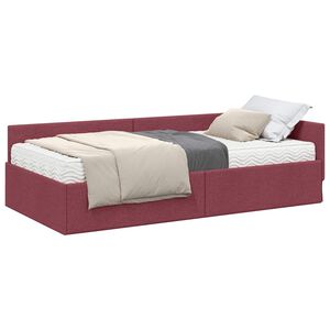 vidaXL &Kappa;&rho;&epsilon;&beta;ά&tau;&iota; &gamma;&omega;&nu;ί&alpha;&sigmaf; &mu;&epsilon; &sigma;&tau;&rho;ώ&mu;&alpha; 2 &tau;&mu;&chi;. &Kappa;ό&kappa;&kappa;&iota;&nu;&omicron; 80 x 200 cm ύ&phi;&alpha;&sigma;&mu;&alpha;
