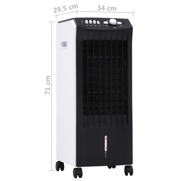 vidaXL Air Cooler / Υγραντήρας / Ιονιστής 3 σε 1 Φορητό 65 W