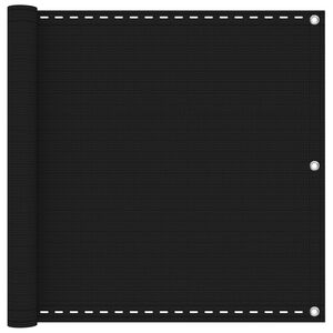 vidaXL &Omicron;&theta;ό&nu;&eta; &Mu;&pi;&alpha;&lambda;&kappa;&omicron;&nu;&iota;&omicron;ύ &Mu;&alpha;ύ&rho;&omicron; 75 x 700 cm HDPE &kappa;&alpha;&iota; &Alpha;&lambda;&omicron;&upsilon;&mu;ί&nu;&iota;&omicron;