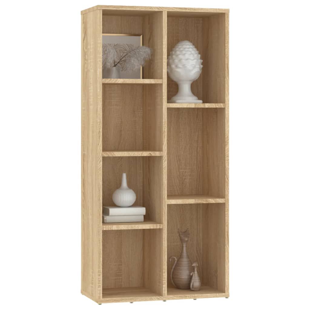 vidaXL Βιβλιοθήκη Χρώμα Sonoma Δρυς 50x25x106 εκ. από Επεξ. Ξύλο