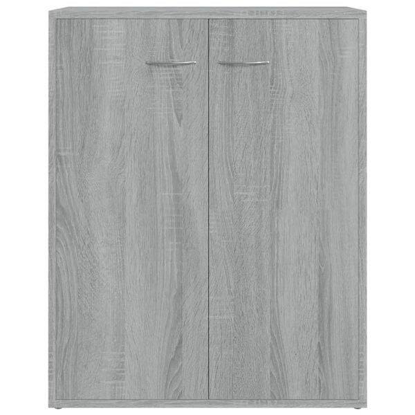 vidaXL Ντουλάπι Γκρι Sonoma 60x30x75 εκ. από Επεξεργασμένο Ξύλο