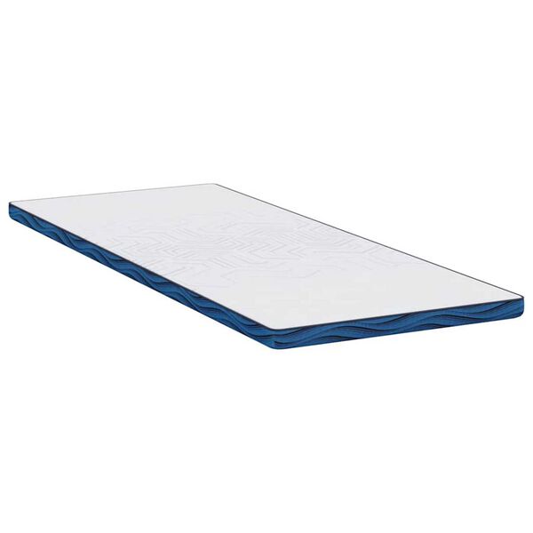 vidaXL Στρώματα Λευκό και μπλε 70 x 200 cm Αφρός μνήμης τζελ