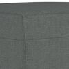 vidaXL Σετ Σαλονιού 4 Τεμαχίων Σκούρο Γκρι Υφασμάτινο με Μαξιλάρια