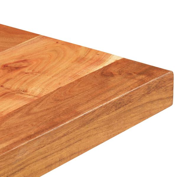 vidaXL Τραπέζι Bistro Τετράγωνο 80 x 80 x 75 εκ. Μασίφ Ξύλο Ακακίας