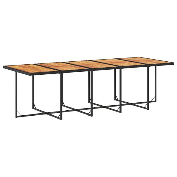 vidaXL &Sigma;&epsilon;&tau; &Tau;&rho;&alpha;&pi;&epsilon;&zeta;&alpha;&rho;ί&alpha;&sigmaf; &Kappa;ή&pi;&omicron;&upsilon; 11 &tau;&epsilon;&mu; &Mu;&alpha;ύ&rho;&omicron; &alpha;&pi;ό &Sigma;&upsilon;&nu;&theta;. &Rho;&alpha;&tau;ά&nu; &mu;&epsilon; &Mu;&alpha;&xi;&iota;&lambda;ά&rho;&iota;&alpha;