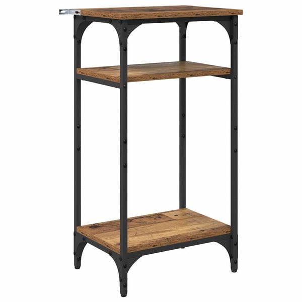 vidaXL Τραπεζάκι Πλευράς Παλιό Ξύλο 40 x 30 x 75 cm Επεξεργασμένο ξύλο