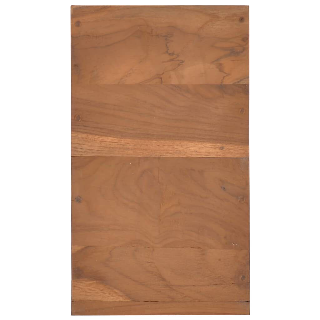 vidaXL Κομοδίνο 20 x 35 x 50 εκ. από Μασίφ Ξύλο Teak