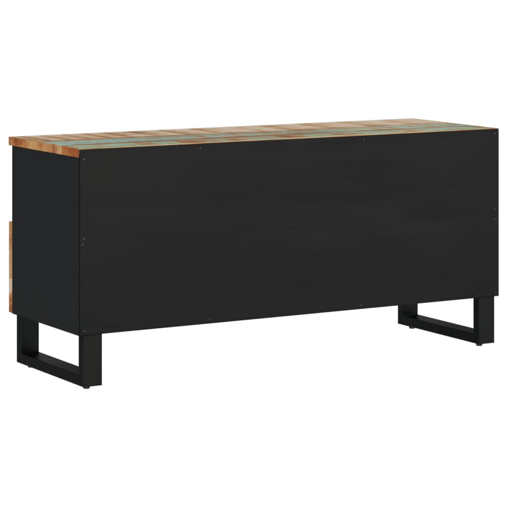 vidaXL Έπιπλο Τηλεόρασης 100x33x46εκ. Μασίφ Ανακυκλ. Ξύλο & Επεξ. Ξύλο