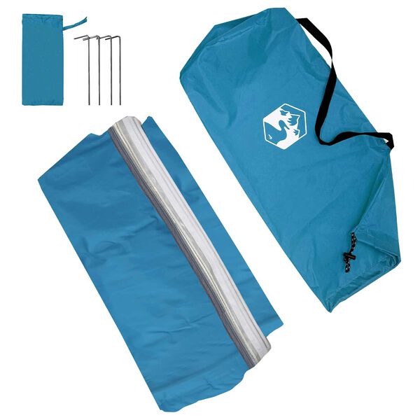 vidaXL Τέντα ανθεκτική στο νερό Μπλε 300 x 240 cm