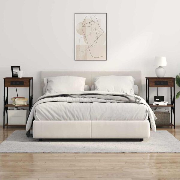 vidaXL &Kappa;&omicron;&mu;&omicron;&delta;ί&nu;&omicron; &mu;&epsilon; &rho;ά&phi;&iota; &Kappa;&alpha;&phi;έ &delta;&rho;&upsilon;&sigmaf; 41 x 31 x 76 &epsilon;&kappa;. &Epsilon;&pi;&epsilon;&xi;&epsilon;&rho;&gamma;&alpha;&sigma;&mu;έ&nu;&omicron; &xi;ύ&lambda;&omicron;