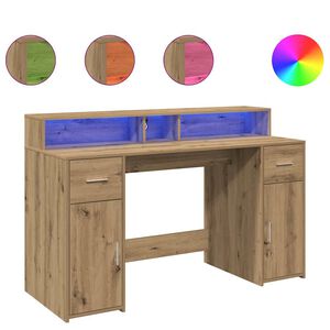 vidaXL &Gamma;&rho;&alpha;&phi;&epsilon;ί&omicron; &mu;&epsilon; LED &Alpha;&rho;&tau;&iota;&sigma;&iota;&alpha;&nu;ή &Delta;&rho;&upsilon;&sigmaf; 140x55x91 &epsilon;&kappa;. &Epsilon;&pi;&epsilon;&xi;&epsilon;&rho;&gamma;&alpha;&sigma;&mu;έ&nu;&omicron; &Xi;ύ&lambda;&omicron;