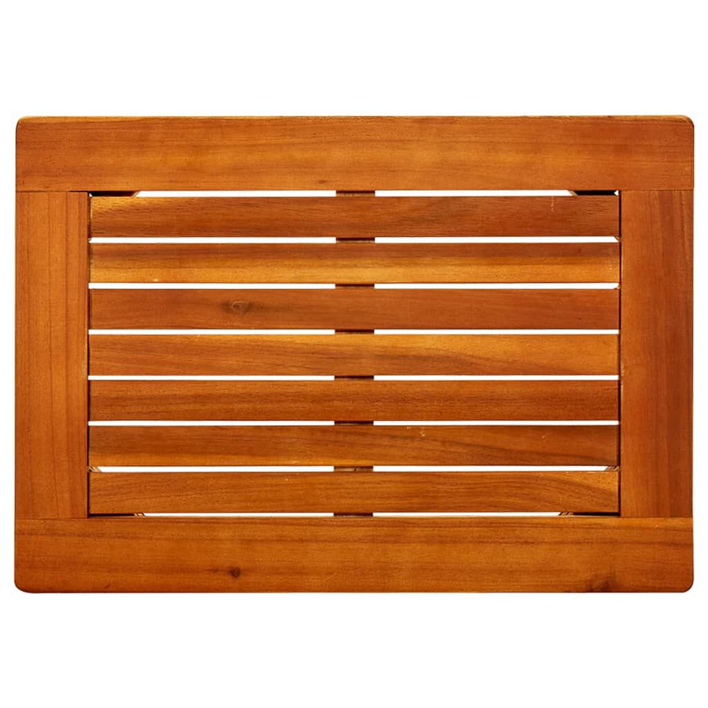vidaXL Τραπεζάκι Σαλονιού Κήπου 50 x 35 x 36 εκ. Μασίφ Ξύλο Ακακίας