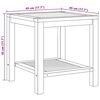 vidaXL Τραπεζάκι σαλονιού Καφέ 45 x 45 x 45 cm Μασίφ ξύλο teak