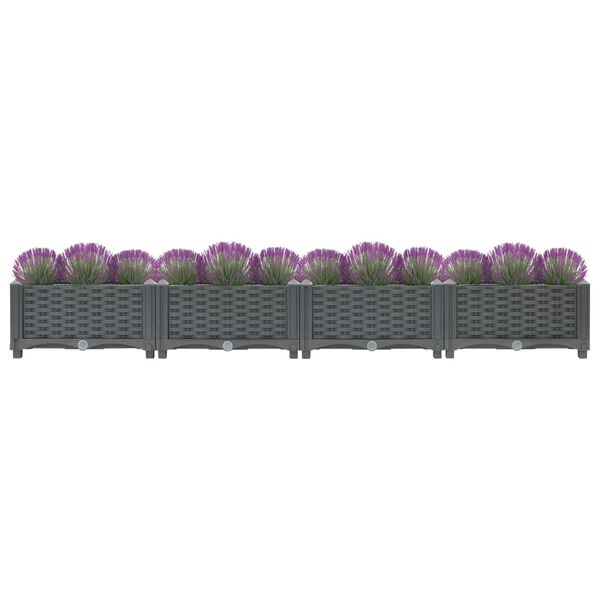 vidaXL Ζαρντινιέρα 160 x 40 x 23 εκ. από Πολυπροπυλένιο