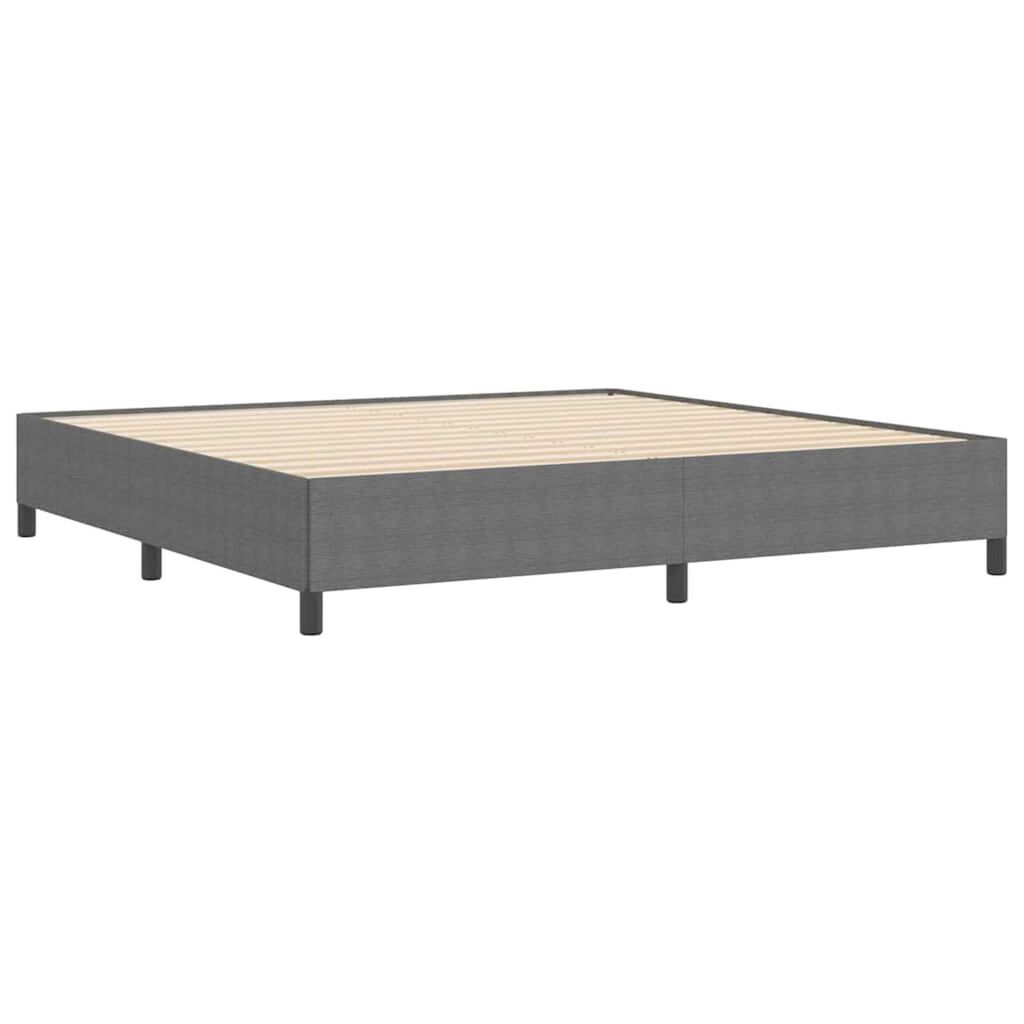 vidaXL Σκελετός Κρεβατιού Ανοιχτό γκρι 200 x 200 cm Βελούδο