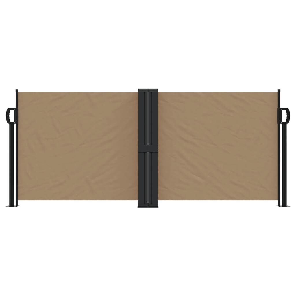 vidaXL Σκίαστρο Πλαϊνό Συρόμενο Taupe 100 x 1000 εκ.