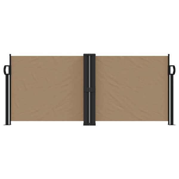 vidaXL Σκίαστρο Πλαϊνό Συρόμενο Taupe 100 x 1000 εκ.